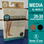 Media al muslo punta abierta - Compresión 20-30