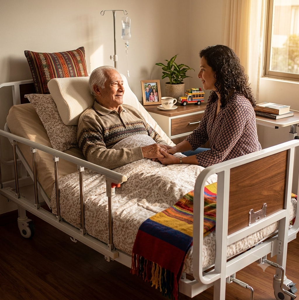 La importancia de tener una cama hospitalaria para el cuidado en casa