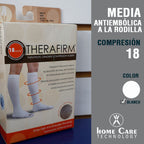 Media antiembolica a la rodilla - Compresión 18
