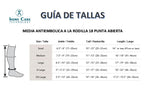 Media antiembolica a la rodilla - Compresión 18
