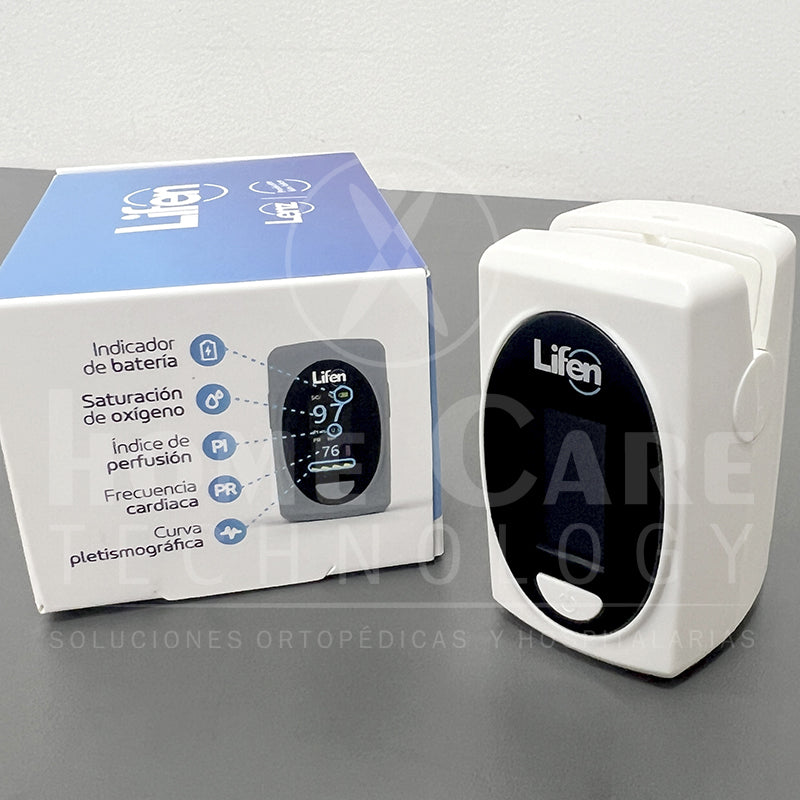 Oxímetro de pulso con curva plestimográfica Imagen principal del producto