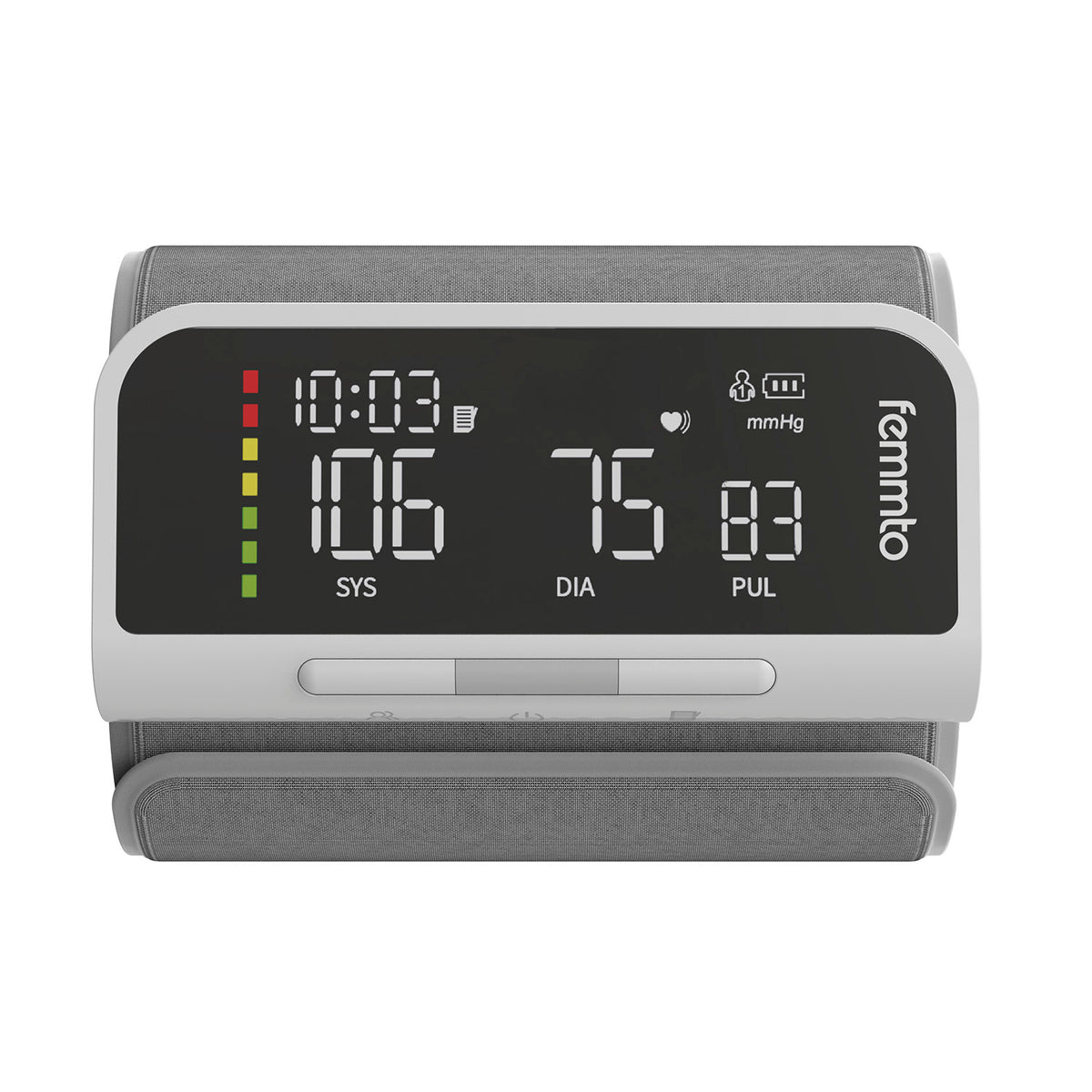 Tensiómetro Digital de Brazo Recargable Bluetooth Femmto AOJ-33A | Home Care Technology
