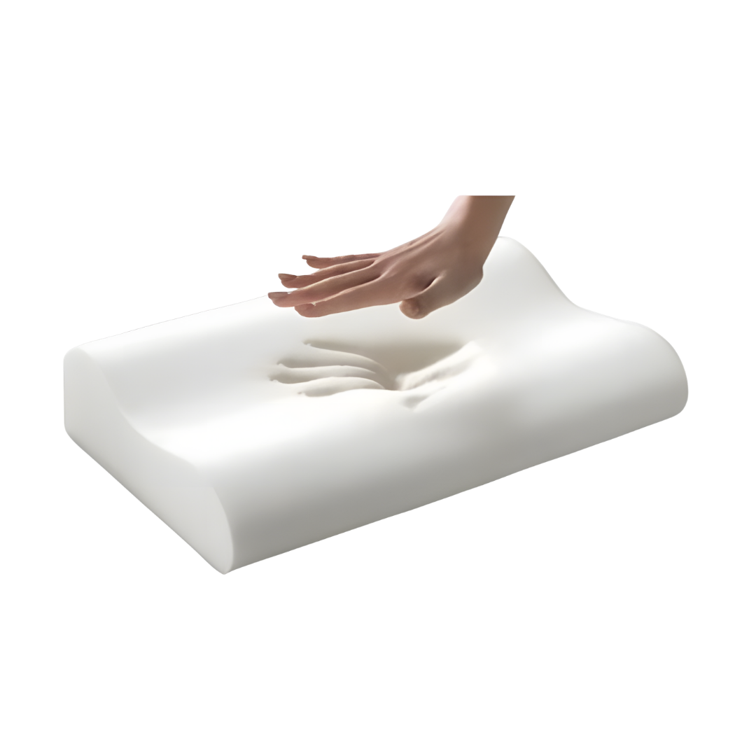 Almohada cervical en espuma viscoelástica de Home Care Technology, accesorio para soporte y confort del cuello. Imagen principal del producto