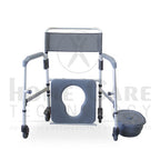 Silla sanitaria y ducha en aluminio AP1