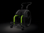 Silla de ruedas pediátrica Karma Aria Kid con marco fijo, diseño compacto y asiento infantil