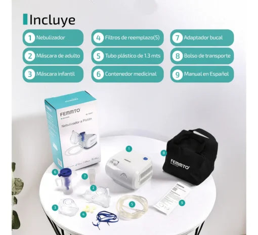 Nebulizador a pistón adulto BC68001