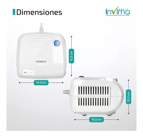 Nebulizador a pistón adulto BC68001