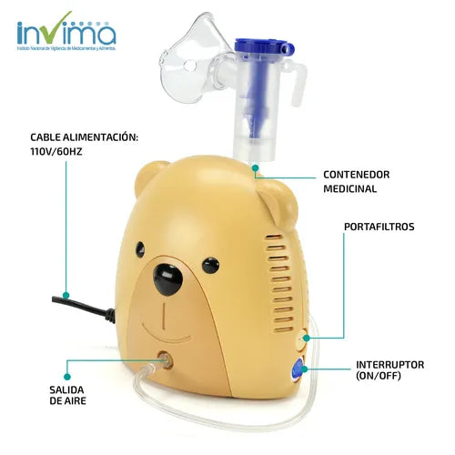Nebulizador a pistón pediátrico BC68005