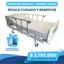 Cama hospitalaria eléctrica Home Care Technology CE311R con colchón hospitalario Silver en banner móvil.