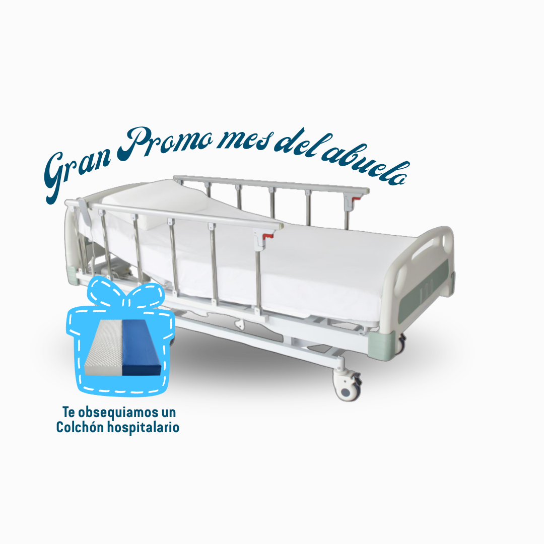 GRAN PROMO: Cama Hospitalaria Eléctrica CE311R + Colchon Hospitalario SIlver Imagen principal del producto