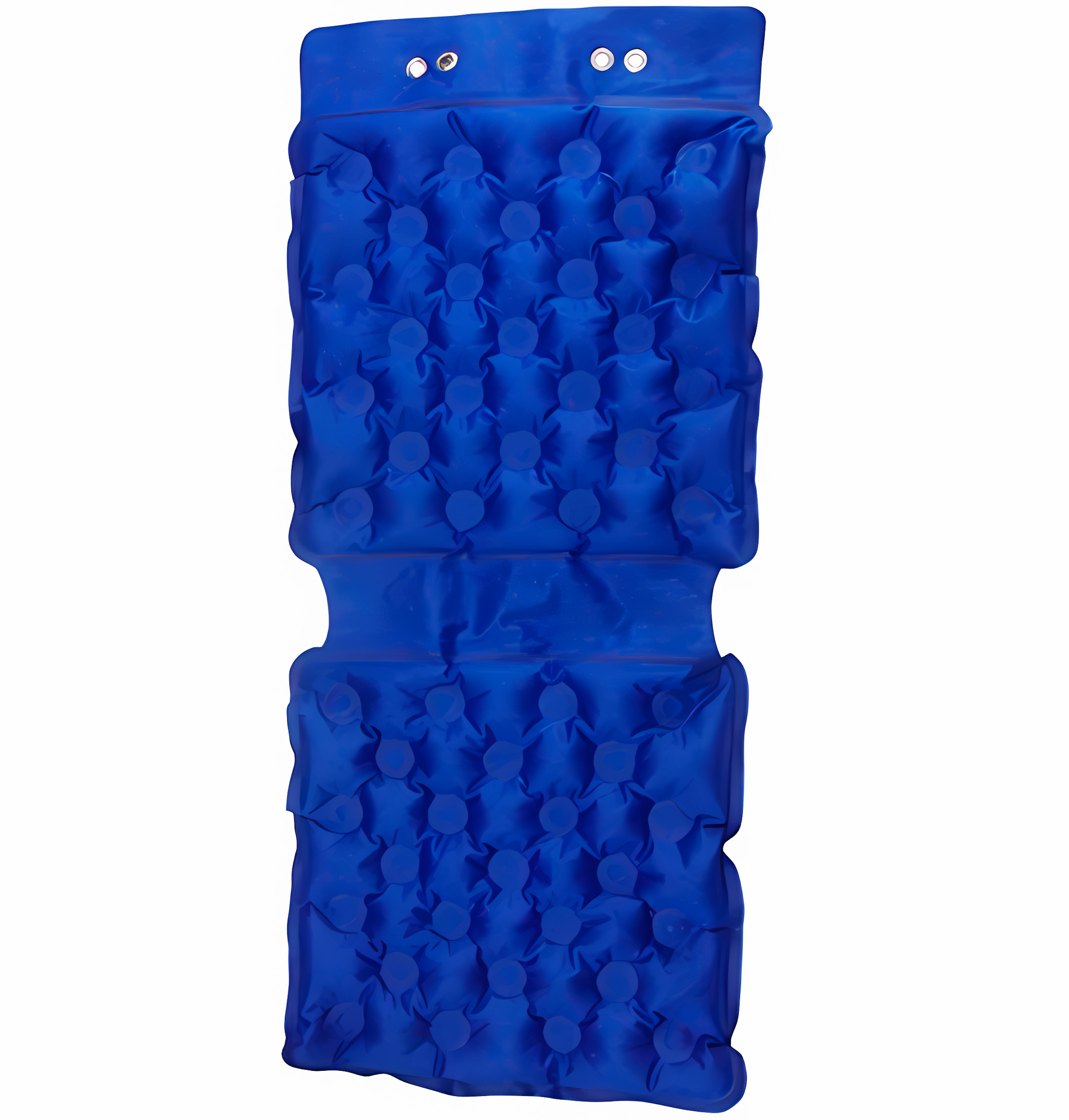 Cojín de agua multiusos con espaldar de la línea ortopédica de Home Care Technology, diseñado para comodidad y soporte.