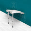 Silla de ducha plegable para pared FS7954