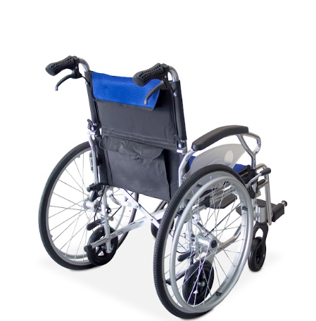 Silla de ruedas de transporte en aluminio FS903LA