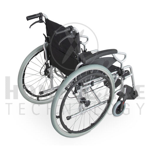 Silla de ruedas en aluminio FS908