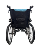 Silla de ruedas en aluminio liviana y pin de desmonte FS910