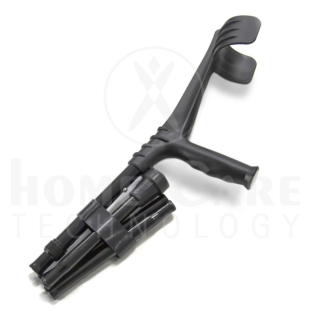 Muleta bastón plegable negro FS9272L