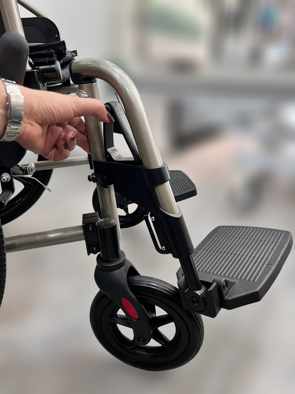 Silla de ruedas en aluminio ejecutiva FS950