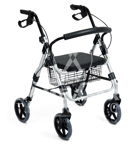 Caminador con asiento y canastilla FS965 Imagen principal del producto