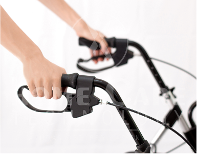 Caminador con asiento y canastilla FS965