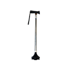 Bastón de regatón Home Care Technology FT216 con 4 apoyos, diseño resistente y estable para mayor seguridad y soporte.