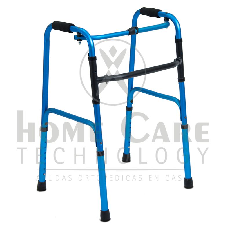 Caminador paso a paso azul FT402