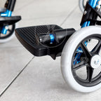 Caminador de lujo azul con piecero FT411