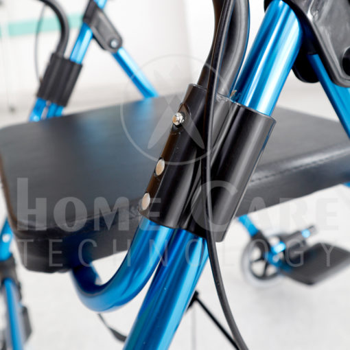 Caminador de lujo azul con piecero FT411