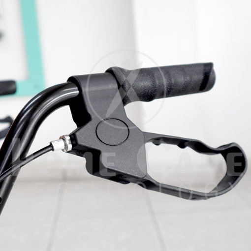 Caminador de lujo azul con piecero FT411