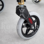 Caminador de lujo dorado con piecero FT414