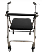Caminador con asiento y ruedas delanteras FT435