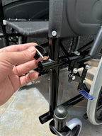 Silla de ruedas apoyapies removibles FT500N