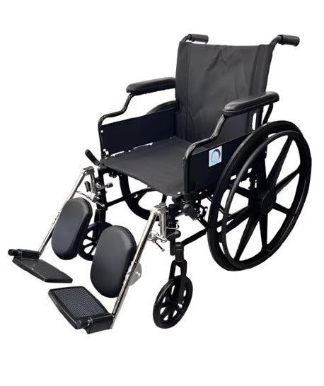 Silla de ruedas en acero FT545