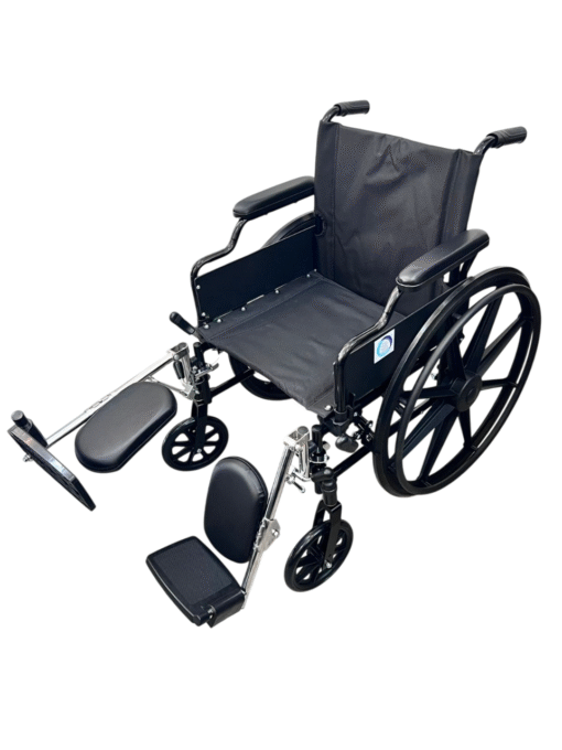 Silla de ruedas en acero FT545