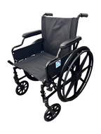 Silla de ruedas en acero FT545