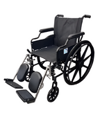 Silla de ruedas en acero FT545