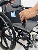 Silla de ruedas en acero FT545