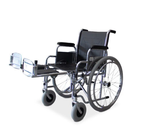 Silla de ruedas en acero FT546