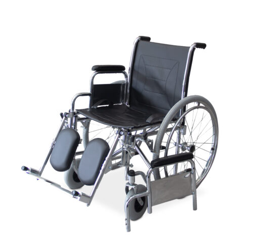 Silla de ruedas en acero FT546