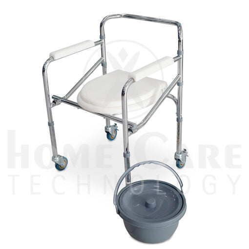 Silla sanitaria con ruedas FT700