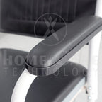 Silla sanitaria asiento blando y piecero FT703