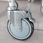 Silla sanitaria asiento blando y piecero FT703