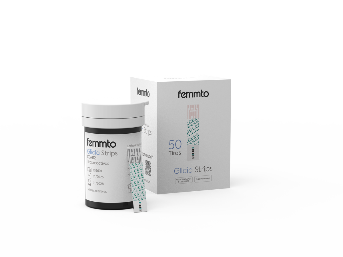 Tiras Reactivas De Glucosa Para Medición De Glucemia | Glicia Strips