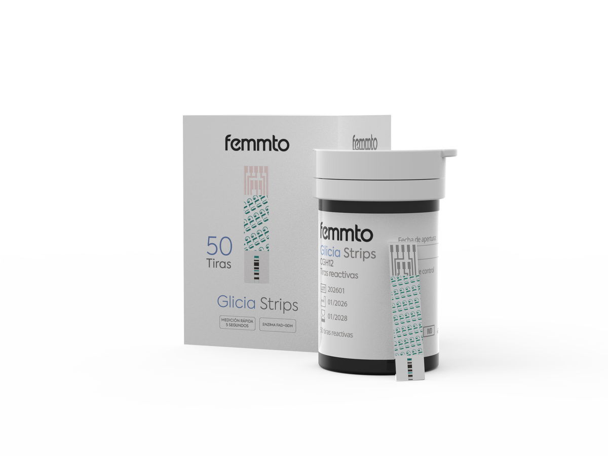 Tiras Reactivas De Glucosa Para Medición De Glucemia | Glicia Strips