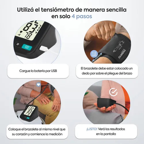 Tensiómetro digital bluetooth KFDT65X