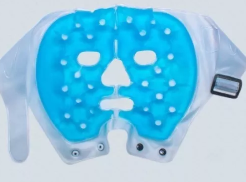 Máscara fría facial en gel
