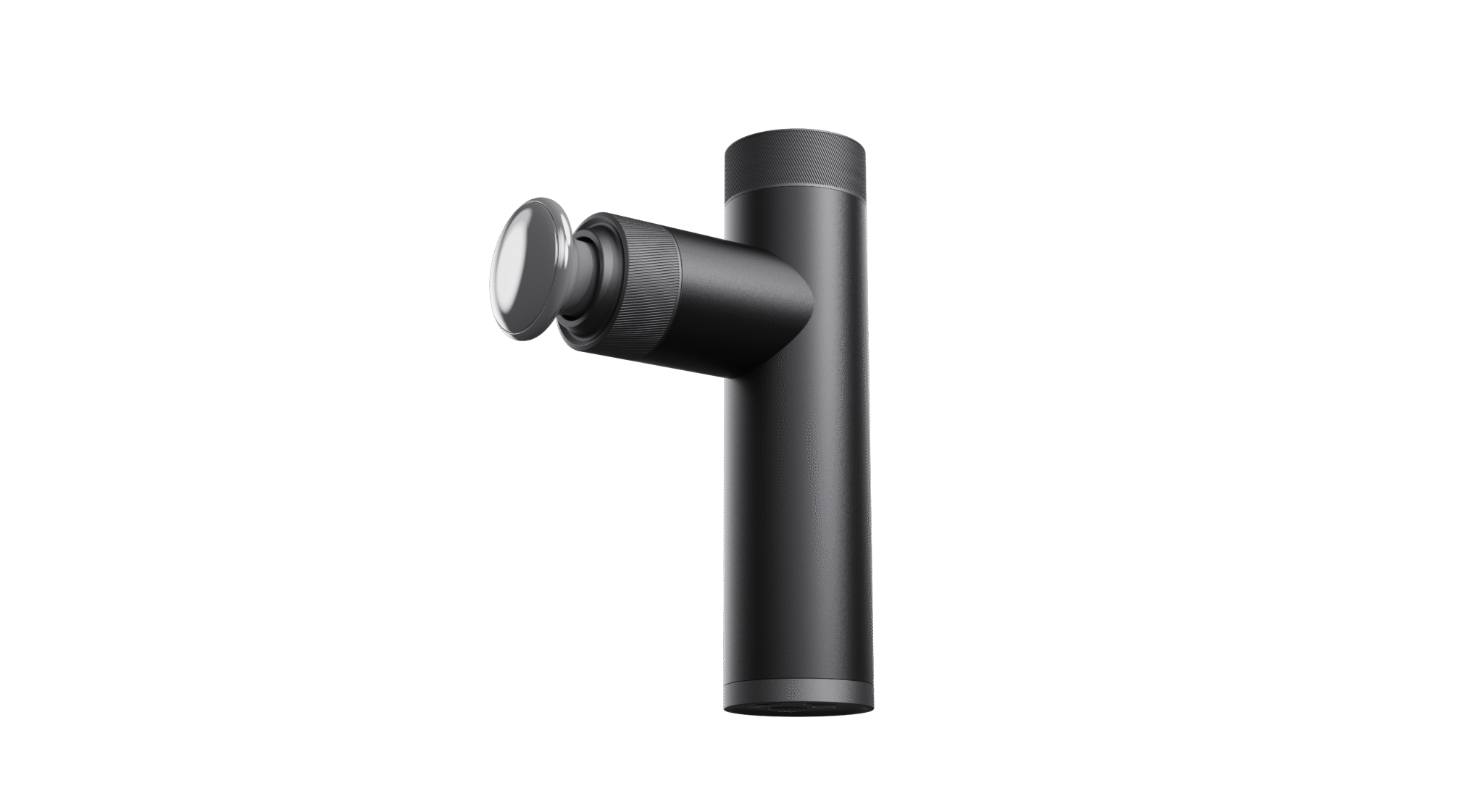 Masajeador térmico tipo pistola mini de la línea Beauty de Home Care Technology, con mango y superficie de masaje.