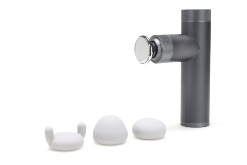 Masajeador térmico tipo pistola mini MP004 de la línea Beauty de Home Care Technology, mostrando su diseño compacto y funcional.