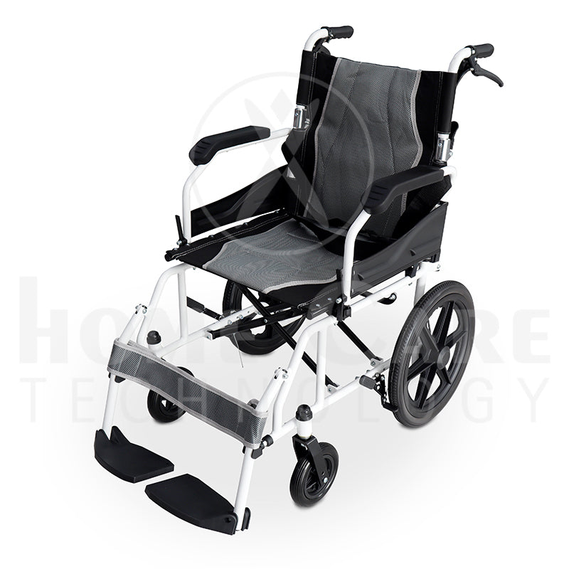 Silla de ruedas de compañía en aluminio MP23L Imagen principal del producto