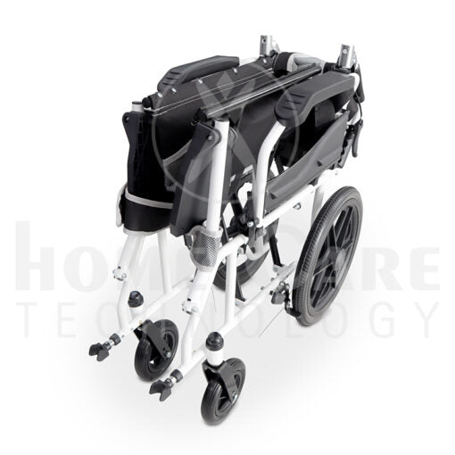 Silla de ruedas de compañía en aluminio MP23L