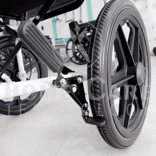 Silla de ruedas de compañía en aluminio MP23L